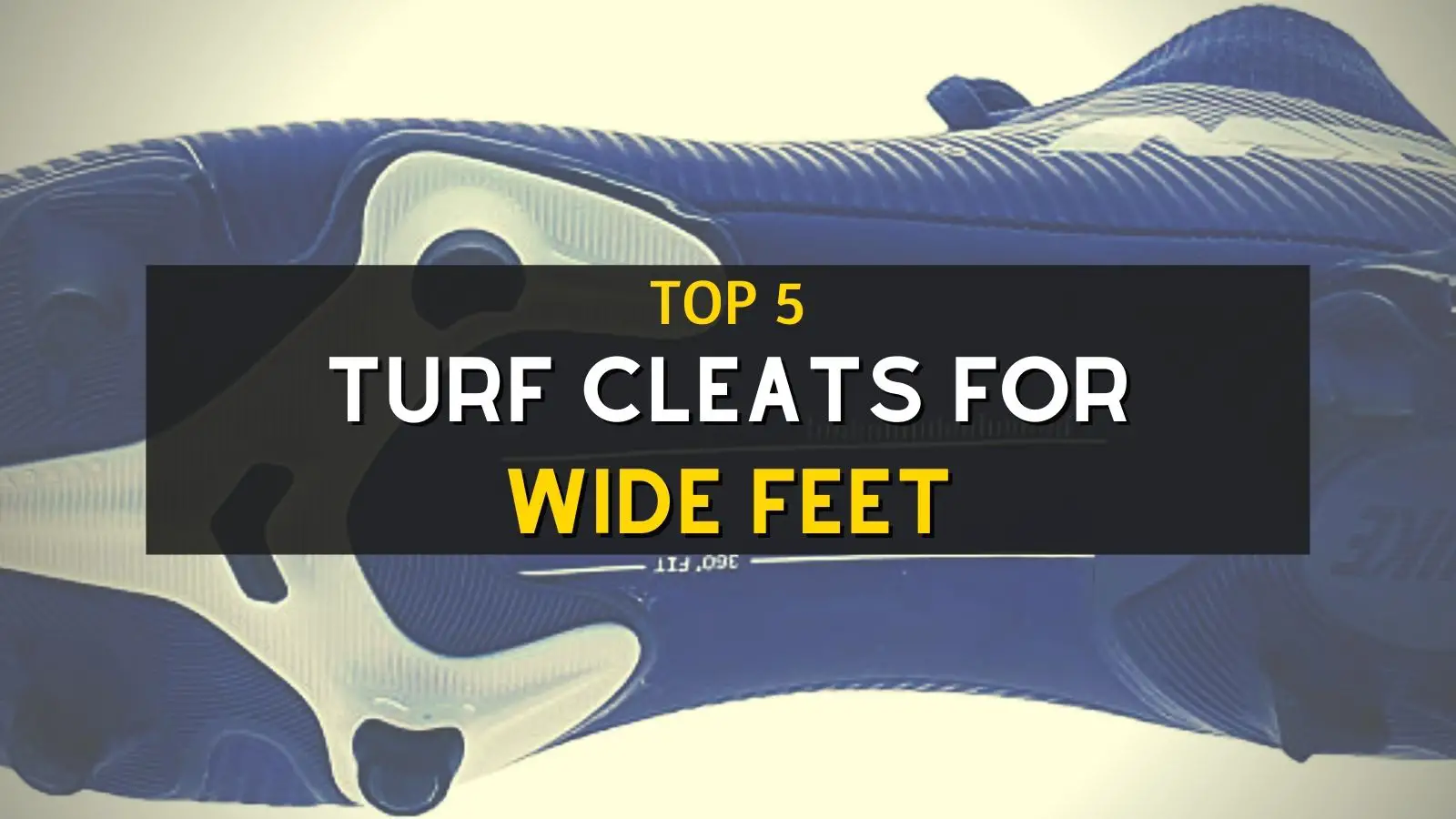 5 Best Turf Soccer Shoes For Wide Feet