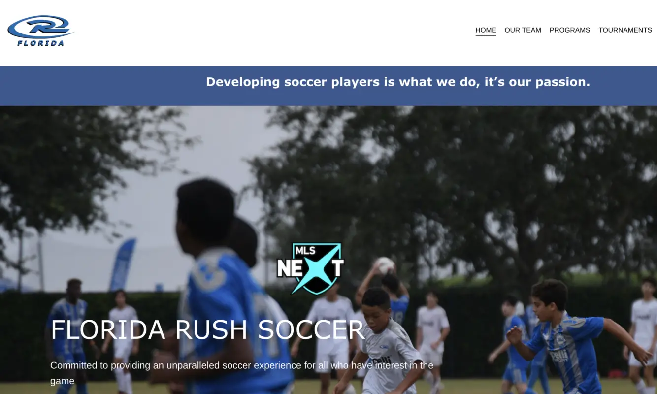 Florida Rush is One Of The Best Travel Soccer clubs In Florida
